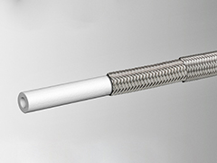 Heated hoses of the WD model TEAT